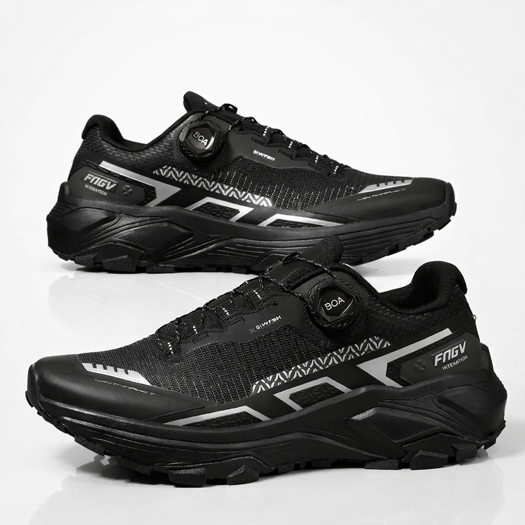 Ademende casual sneakers voor heren Luxe trainer Mode-instappers Hardloopschoenen - Comfortabele raceschoenen voor heren