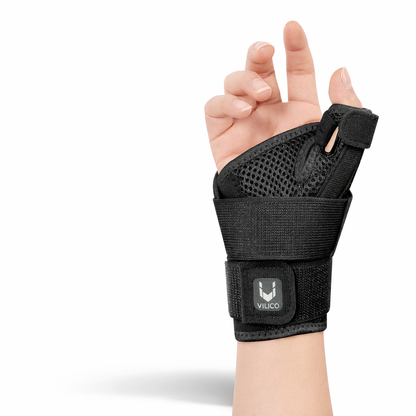 Flexibele pols- en duimbrace voor tendinitis, artritis, ademende duimbeschermer, geschikt voor rechter- en linkerhand