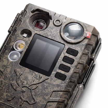 BolyGuard Trail Camera BG410-D 37MP 4K HD Solar Optioneel Dubbele flits Nachtzicht (940nm IR + witte LED) Jacht- en wildlifecamera