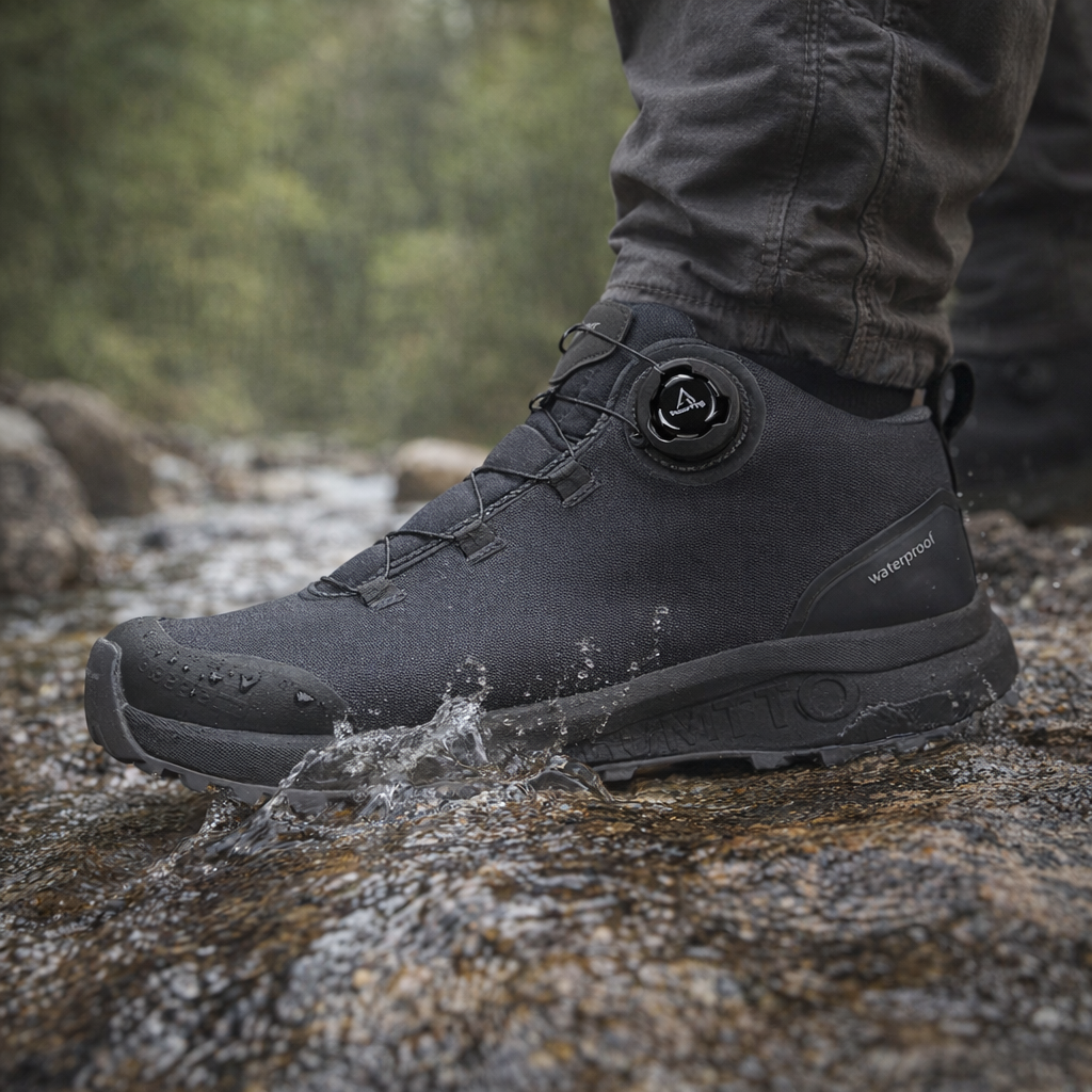 Humtto Wandelschoenen Heren Winter Outdoor Sport Klimschoenen Jacht Laarzen Warm Buitenshuis Trekking Sneakers Enkelreis Laarzen