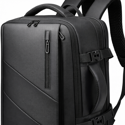 Reisrugzak Heren Zakelijke rugzak School uitbreidbare USB-tas Multifunctionele computertas Waterdichte rugzak met grote capaciteit