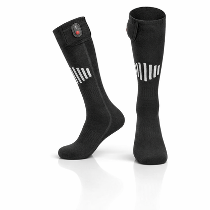 65 ℃   Verwarmde sokken Winterwarmte 5000mAh USB oplaadbare verwarmingssokken Outdoor Ski Verwarmde laarzen Sneeuwscooter Skisok