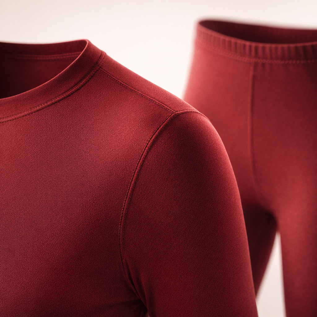 2pcs Warm Base Layer Set, Autumn Shirt And Tights Women'S Thermal Underwear Fleece Heat Ski Base Layer Sweater And Leggings Winter