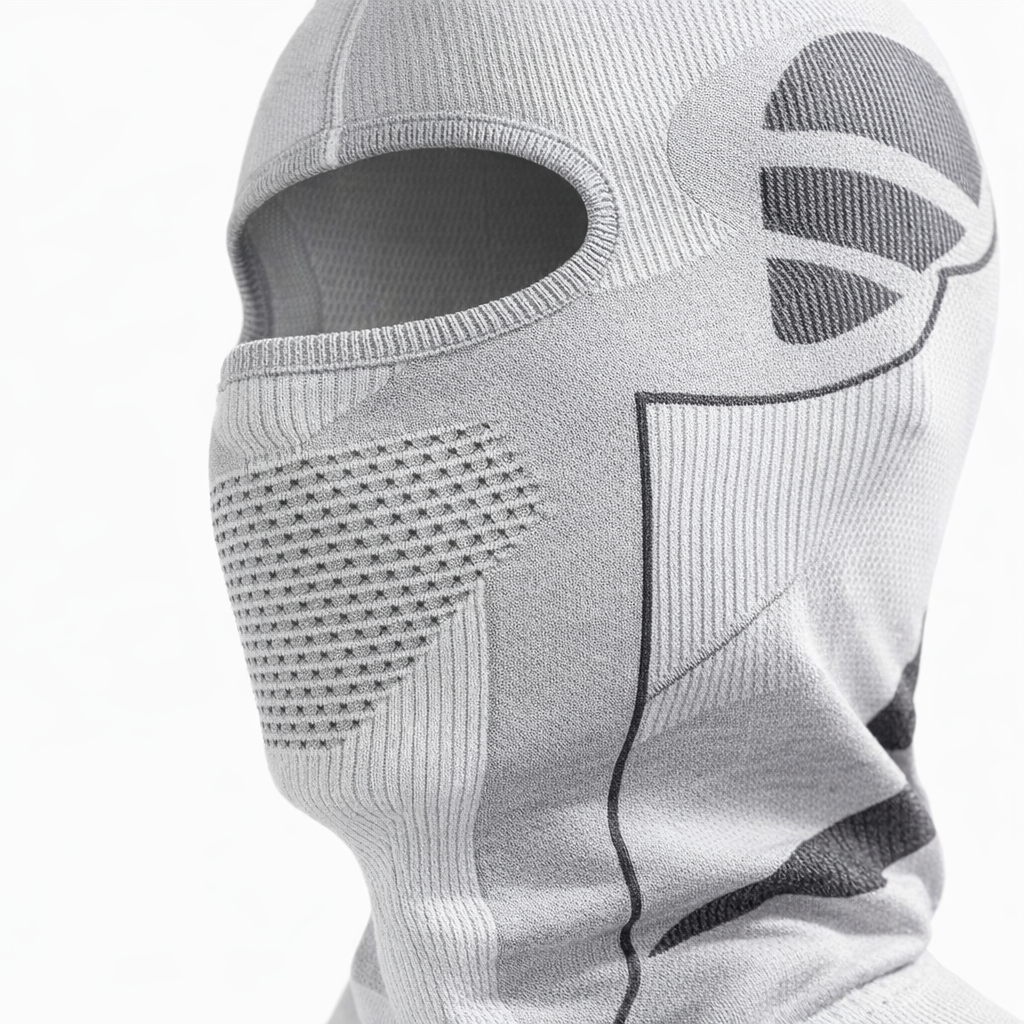 A Unisex Warm Hat And Face Mask for Outdoor Skiing And Motorcycling in Autumn And Winter, Designed to Protect The Face And Neck from Wind And Cold, Featuring a Balaclava Style.