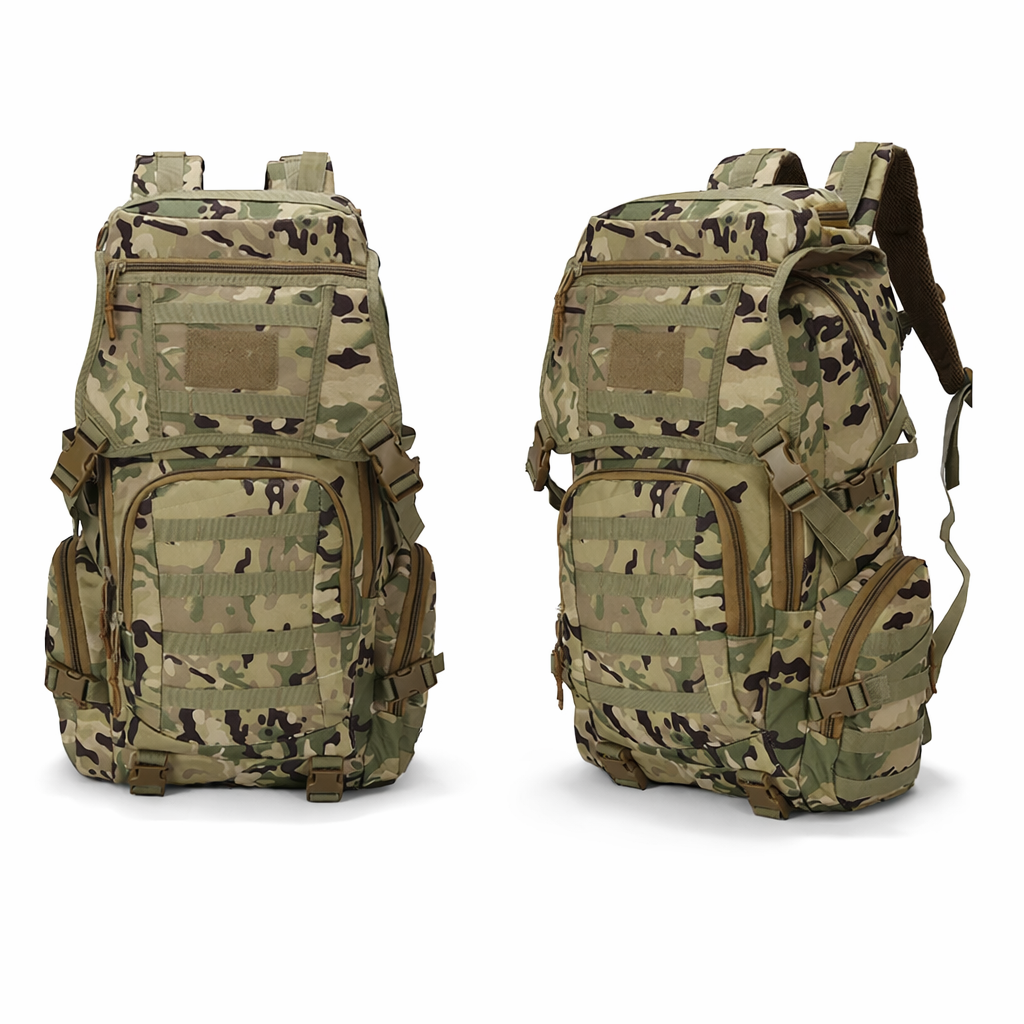 Tactische rugzak Survival Bag Jacht MOLLE Rugzak GYM voor heren EDC Outdoor Reizen Wandelrugzak Camping Trekkingrugzak