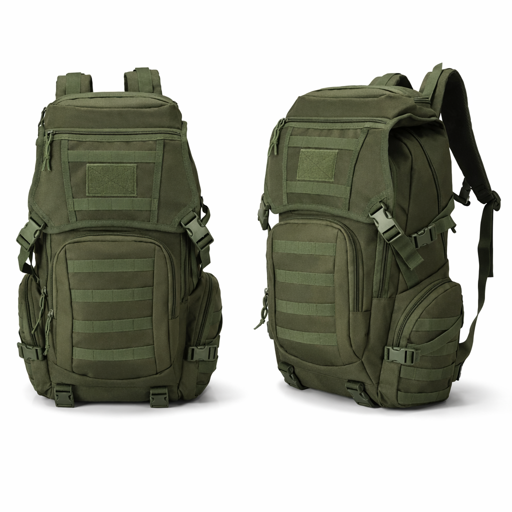 Tactische rugzak Survival Bag Jacht MOLLE Rugzak GYM voor heren EDC Outdoor Reizen Wandelrugzak Camping Trekkingrugzak