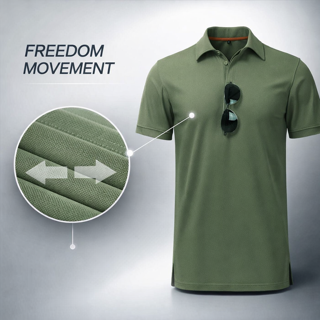 Sneldrogende trui voor heren, geborduurde shirts, zomer, oversized, ademende kleding, elastische effen camping, wandelen, klimmen, T-shirts