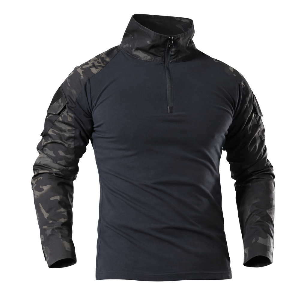 Outdoor Tactische Wandelen T-shirts Mannen Combat Militaire Leger CP Camouflage Lange Mouw Jacht Klimmen Shirt Katoen Sportkleding
