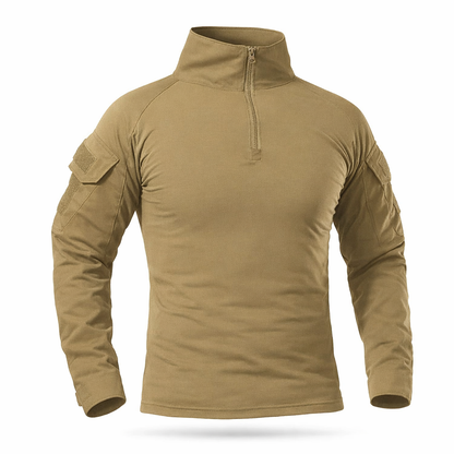 Outdoor Tactische Wandelen T-shirts Mannen Combat Militaire Leger CP Camouflage Lange Mouw Jacht Klimmen Shirt Katoen Sportkleding