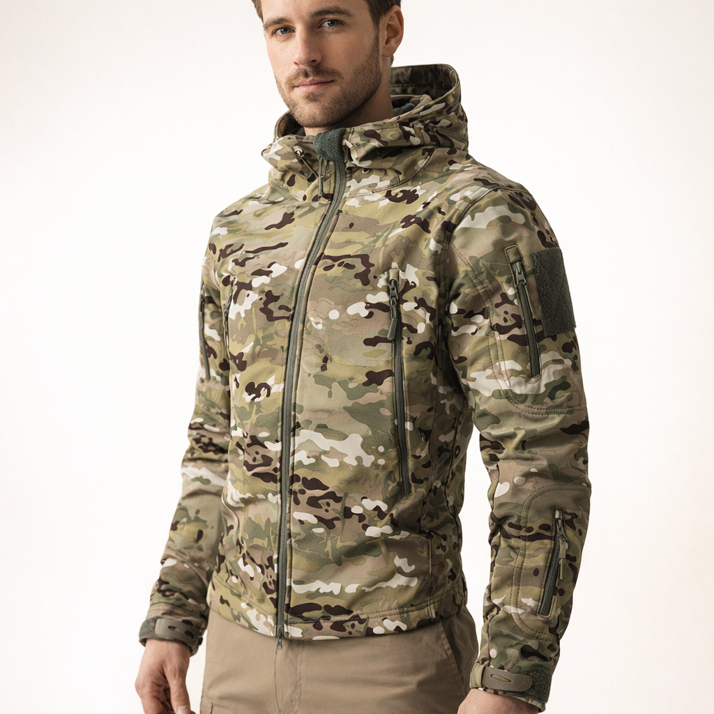 Lurker Shark Skin Soft Shell Tactische Jas Mannen Waterdichte Fleece Kapmantel Jacht Kleding Herfst Nieuwe Outdoor Camouflage Jas