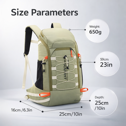 40L Hiking Backpack, Lightweight Travel Backpack, Outdoor Hiking Backpack with Rain Cover, Hiking Backpack for Women and Men, Camping Backpack, Hiking Backpack, Lightweight, Suitable for Travel, Hiking, Hiking, and Large Capacity