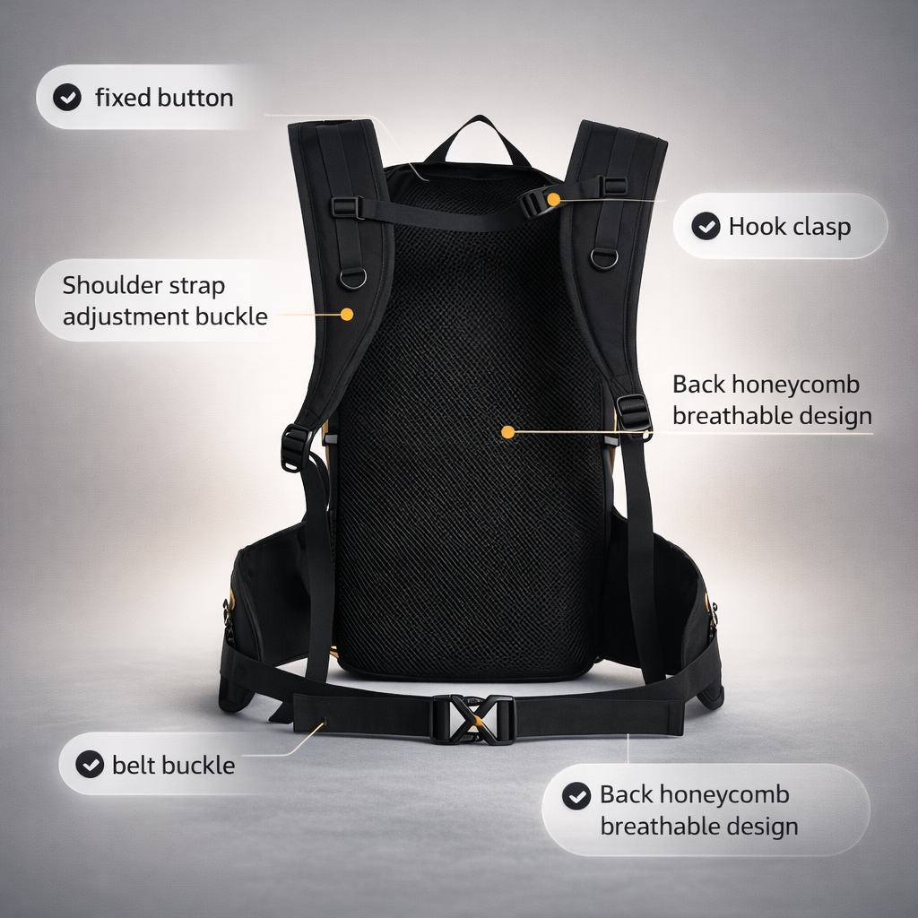 1/2pcs: (Single Backpack) or (Backpack + 2-liter Water Bag), Two Options. A Lightweight Outdoor Water Bag Backpack, Suitable for Running, Hiking, Cycling, Etc. It Features a Mesh Ventilation Design. Marathon Water Bag Backpack.