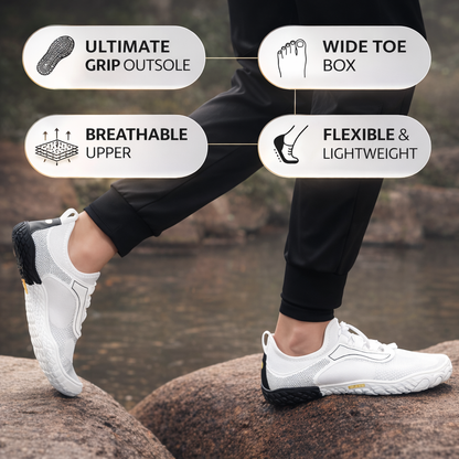 WanderGrip® | Padded Barefoot shoes