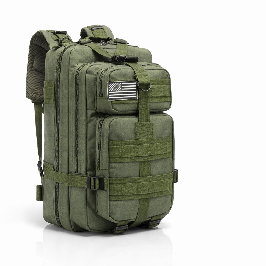 25 L  Men'S Backpack Made of Nylon, Suitable for Outdoor Activities Like Sports, Camping, Hiking, Trekking, Fishing, And Hunting, Available in 25L And 50L Sizes.