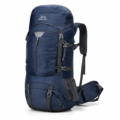 60L Large Capacity Outdoor Hiking Backpack, Camping Tent Backpack for Men and Women, Sports Travel Bag, Trekking and Touring Luggage Bag