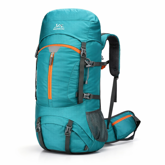 60L Large Capacity Outdoor Hiking Backpack, Camping Tent Backpack for Men and Women, Sports Travel Bag, Trekking and Touring Luggage Bag