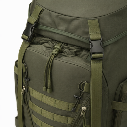 100L Large Capacity Outdoor Backpack for Sports, Suitable for Both Men And Women, Ideal for Travel, Hiking, Business Trips, And Camping