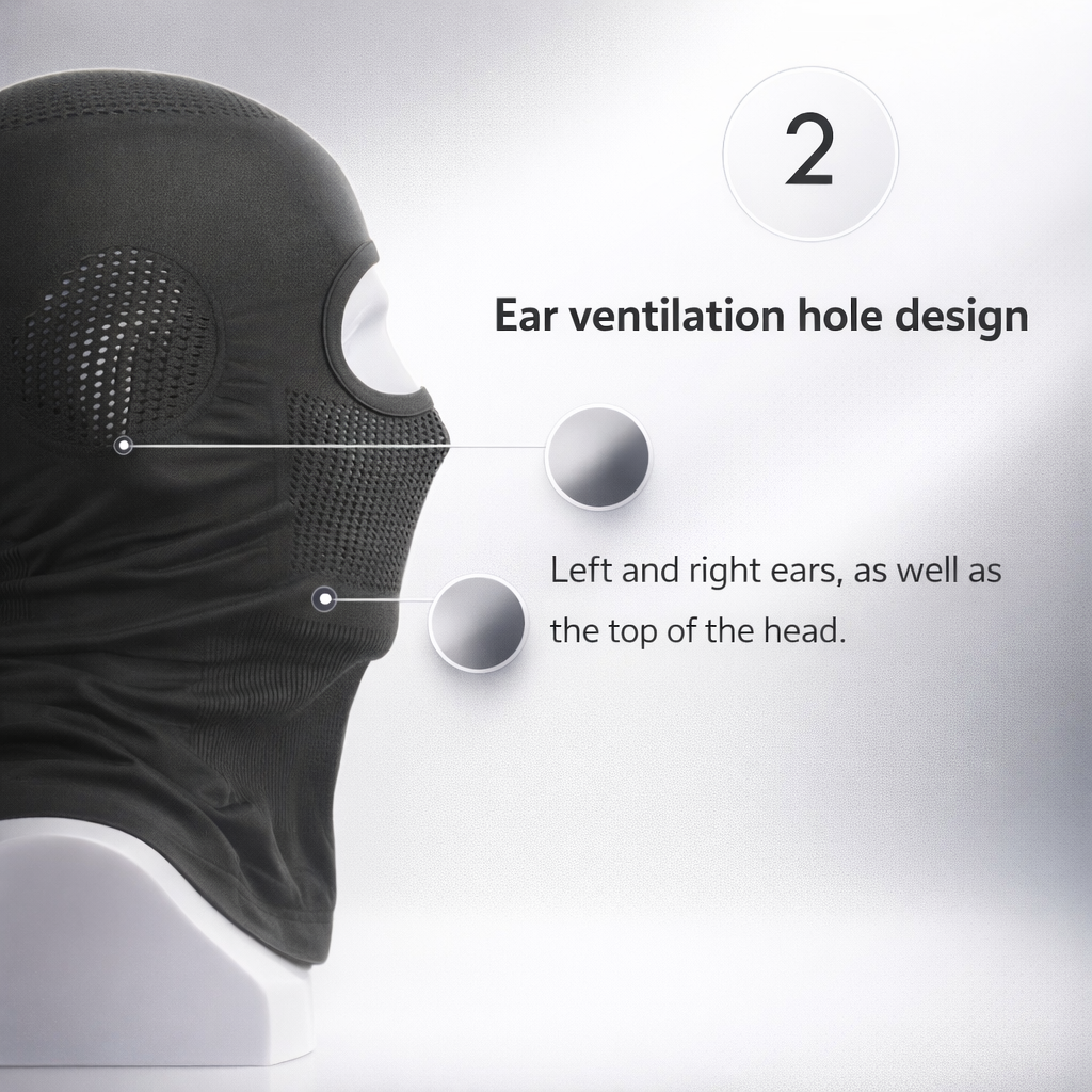 High-elasticity Breathable Balaclava, Seamless Full-face Riding Mask for Outdoor Sports, Sun Protection and Dust Prevention, Motorcycle Visor, for Mountaineering, Hiking, Fishing, Sun-shading Headscarf, Neck Gaiter, and Bicycle/motorcycle Liner