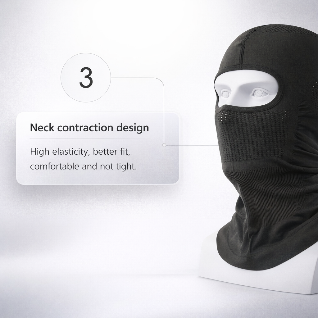 High-elasticity Breathable Balaclava, Seamless Full-face Riding Mask for Outdoor Sports, Sun Protection and Dust Prevention, Motorcycle Visor, for Mountaineering, Hiking, Fishing, Sun-shading Headscarf, Neck Gaiter, and Bicycle/motorcycle Liner