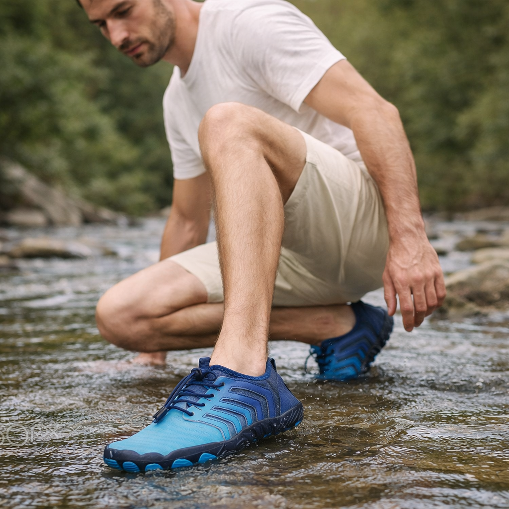 Ventur Trek® | Non-slip Barefoot Shoes test