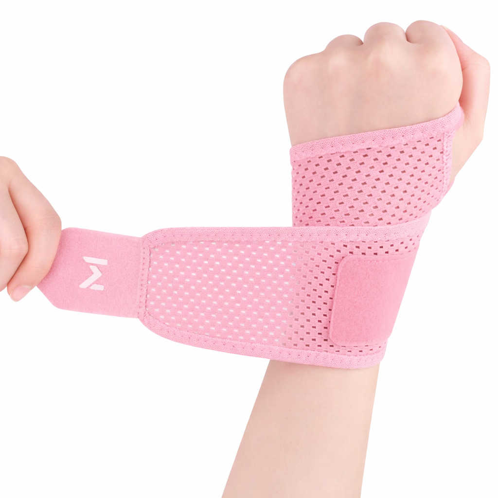 2 stks Verstelbare Polsband Sport Polssteun Brace Zwart Gewichtheffen Polsband Voor Mannen & Vrouwen Badminton Tennis Gym
