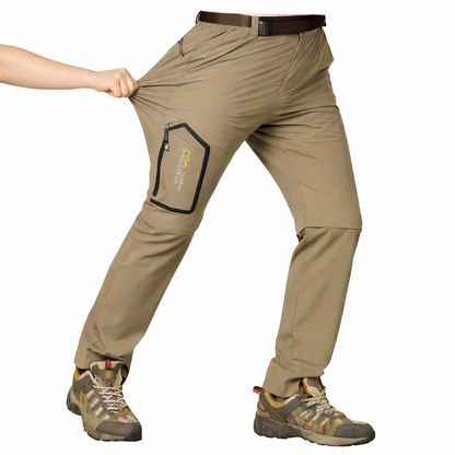 Lente Wandelen Tactische Broek Heren Waterdichte Afneembare Viskleding Klimkleding Sneldrogende Anti-UV-broek