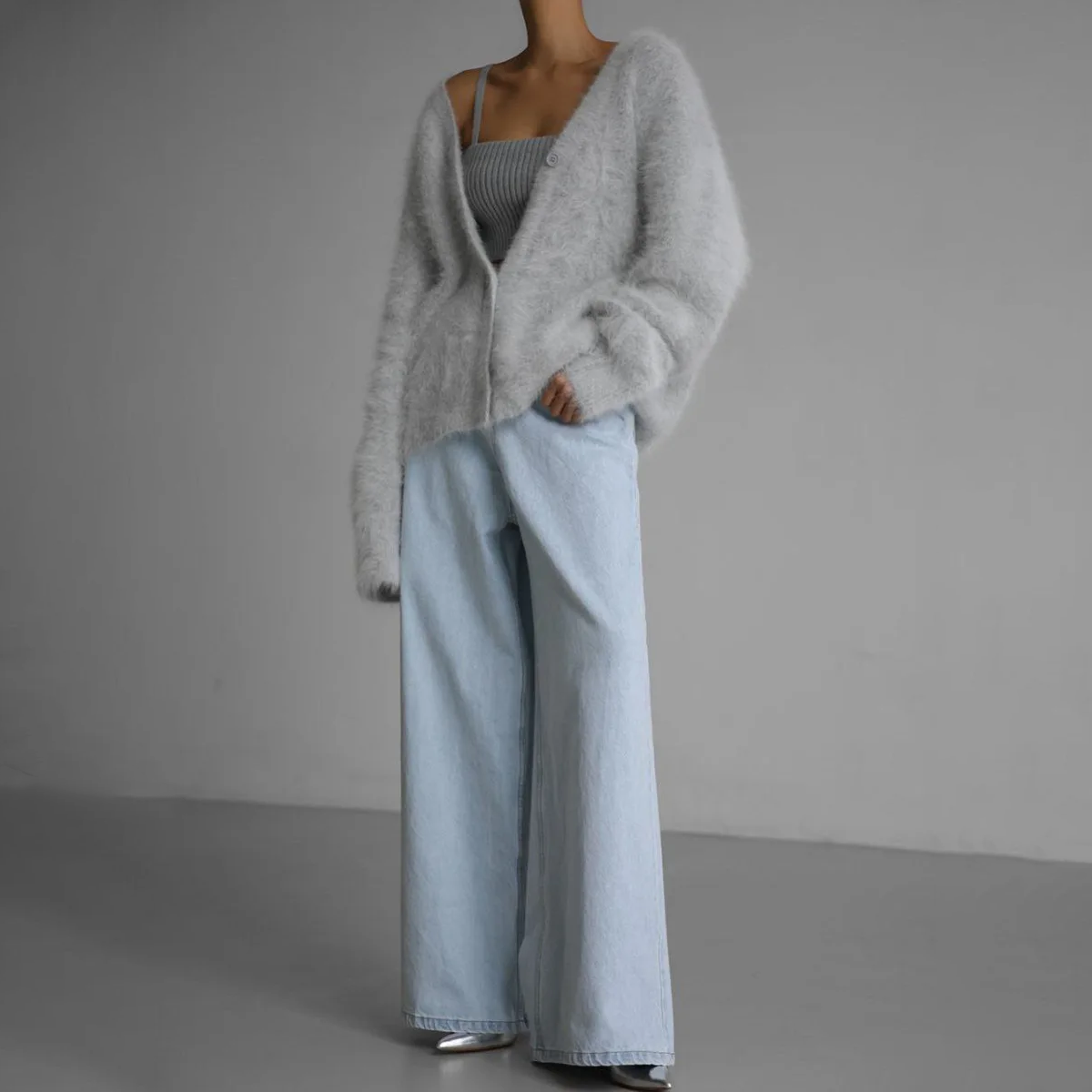 Chic Cashmere Cardigan Dam - Normal passform - Belle Couture - FP 12 - Essential Elegance