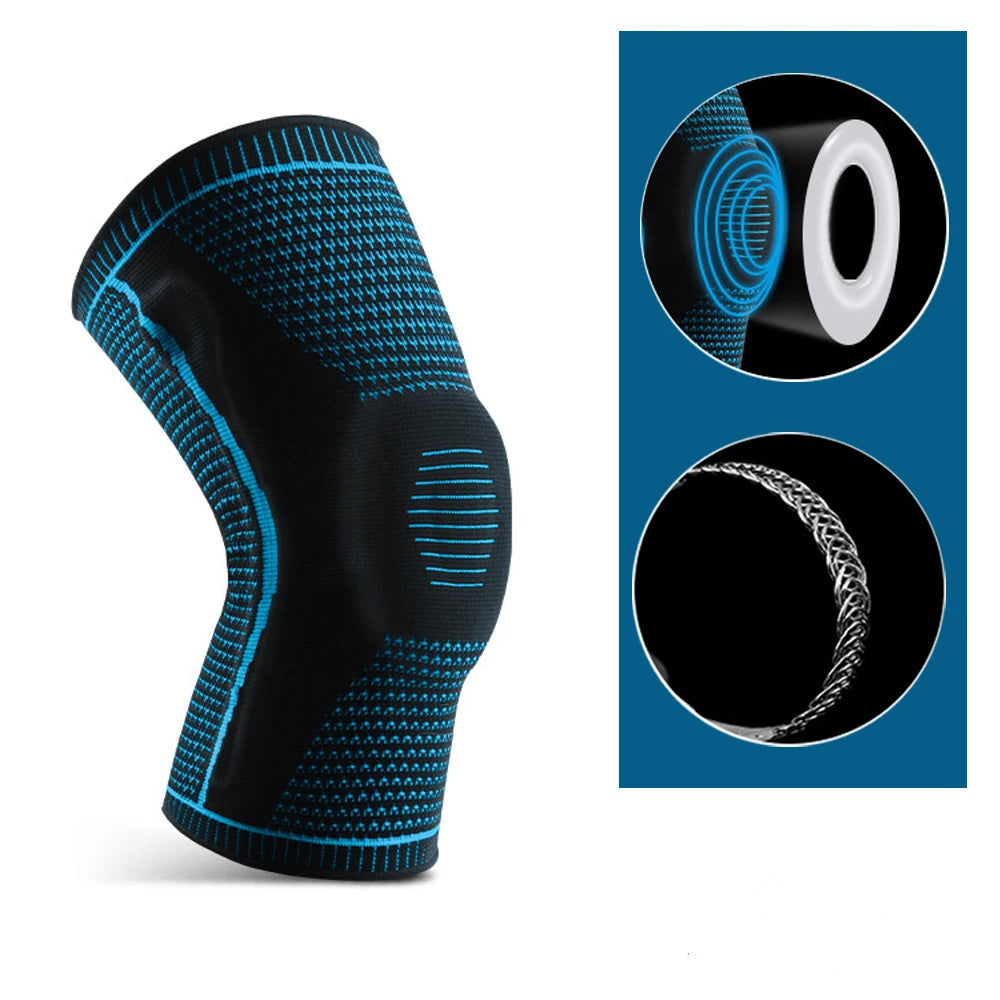 1 PCS Professionele Sport Kniebrace voor Artritis Crossfit Protector Ondersteuning Pads Meniscus Scheur Gewrichtspijn Relief Hardlopen Rijden