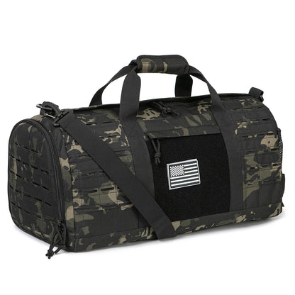 40L Sport Sporttas Tactische Reistas Voor Mannen Fitness Trainingstas Met Schoen Basketbal Outdoor Weekender Zakken