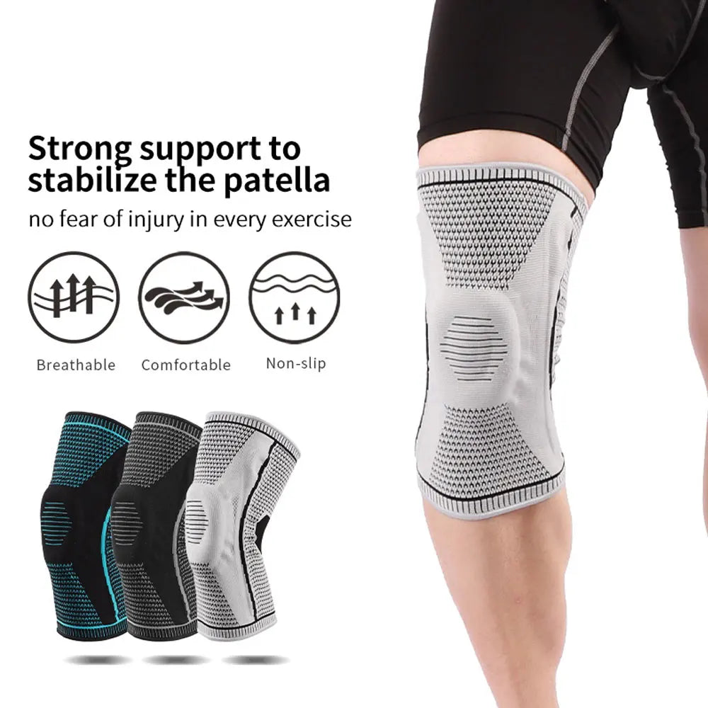 1 PCS Professionele Sport Kniebrace voor Artritis Crossfit Protector Ondersteuning Pads Meniscus Scheur Gewrichtspijn Relief Hardlopen Rijden