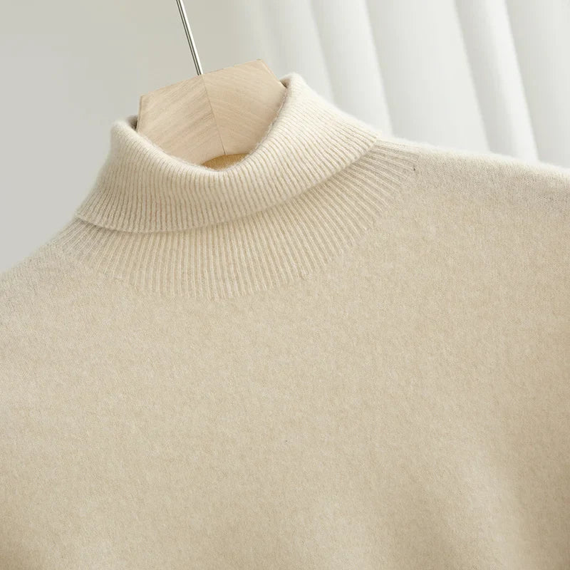 Business Ull Turtleneck | Material av hög kvalitet - Varmt och mysigt - Höst - Perfekt för formella och informella tillfällen