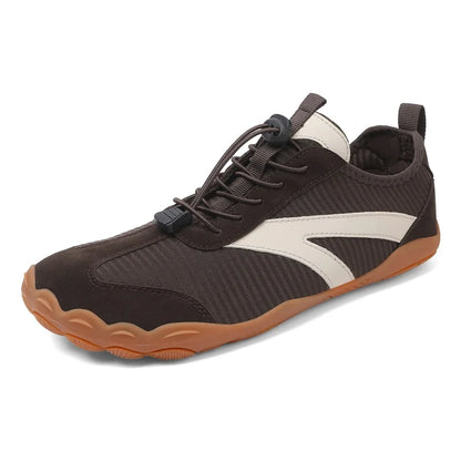 2026 Nieuwe Brede Teen Blotevoeten Schoenen Heren Dames Zero Drop Minimalistische Sneakers Retro Outdoor Antislip Wandelschoenen Casual Sneaker