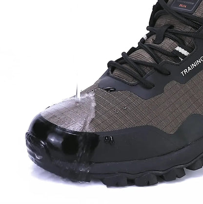 Baasploa Mannen Nieuwe Wandelschoenen Outdoor Waterdichte Slijtvaste Antislip Sneakers Mannelijke Casual Lichtgewicht Veterschoenen Wandelschoenen