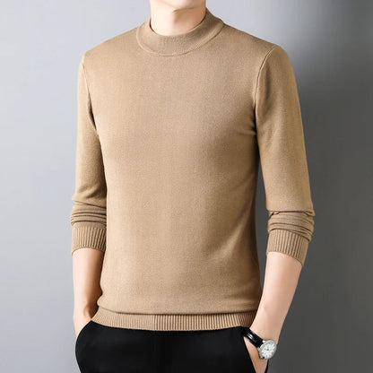 Casual strikket herresweater