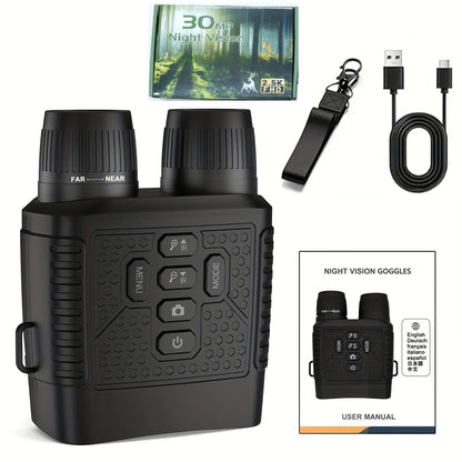 3 ''Scherm 2.5K Nachtzicht Verrekijker 6X Digitale Zoom Met Tactisch Licht 2000mAh Infrarood Nachtkijker voor Camping