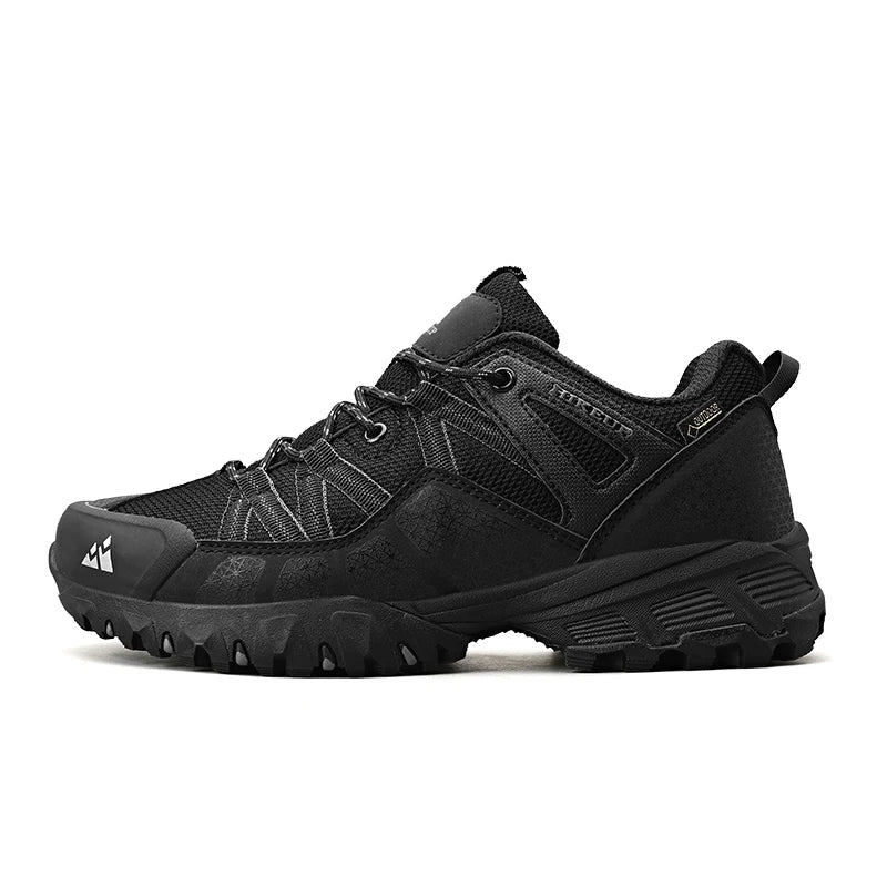 HIKEUP Ademende demping Antislip-sneakers Wandelschoenen voor heren Hardlooptrekkingsneakers Outdoor bergsportschoenen voor heren