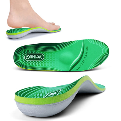 IFitna Fasciitis Plantaris Relief Orthopedische Binnenzool Platvoeten Hoge Steunzool Middenvoet Pijn Insert Mannen Vrouwen Staande De hele dag