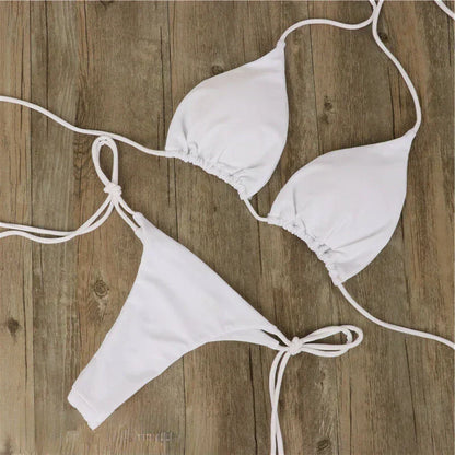 Lena Tan-Free Bikini – Snygg sommarbikini utander för jämn hudton