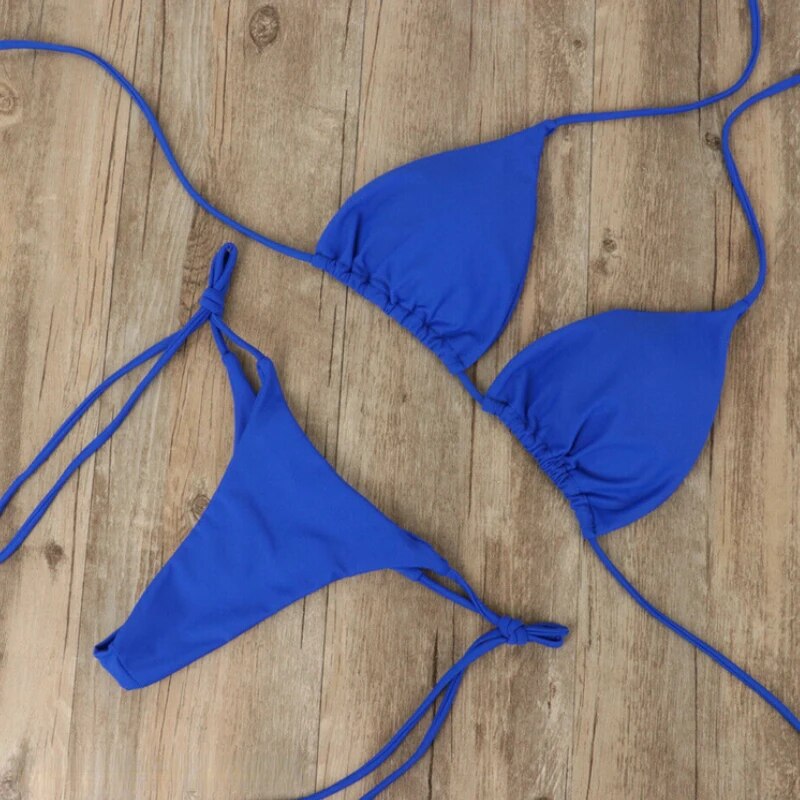Lena Tan-Free Bikini – Snygg sommarbikini utander för jämn hudton