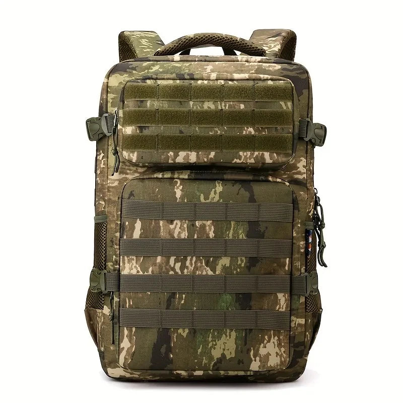 Tactische rugzakken Camouflagerugzak voor heren, wandel- en kampeerrugzak, meerlaagse buitensportrugzak met grote capaciteit