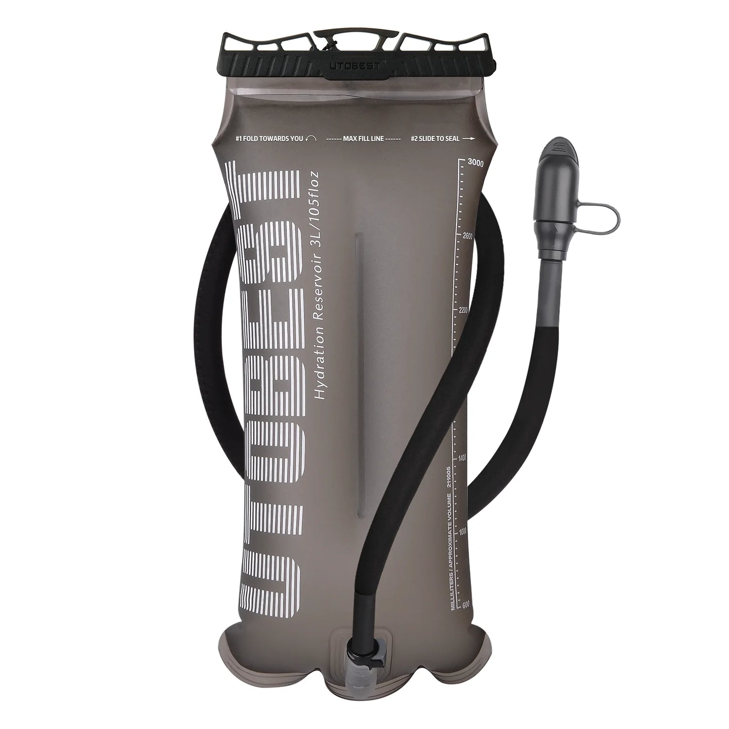 UTOBEST 1.5L/2L/3L Waterzak Drinkrugzak Reservoir TPU Water Opbergtas voor Camping Fietsen Hardlopen Wandelen