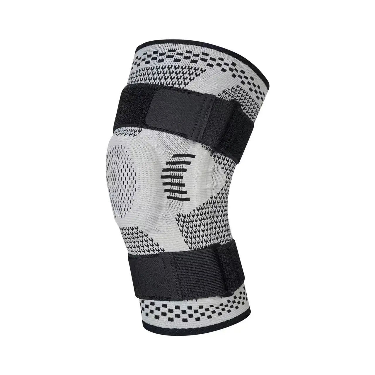 1PCS Kniebrace Ondersteuning Compressie Mouw met Zijstabilisatoren en Patella Gel voor Kniepijn Meniscus Scheur ACL Letsel herstel