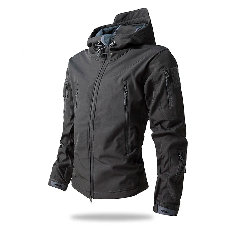 Lurker Shark Skin Soft Shell Tactische Jas Mannen Waterdichte Fleece Kapmantel Jacht Kleding Herfst Nieuwe Outdoor Camouflage Jas