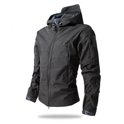 Lurker Shark Skin Soft Shell Tactische Jas Mannen Waterdichte Fleece Kapmantel Jacht Kleding Herfst Nieuwe Outdoor Camouflage Jas