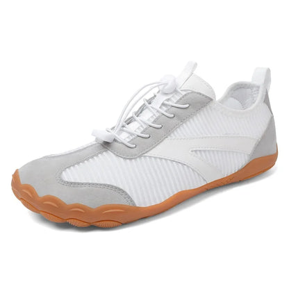 2026 Nieuwe Brede Teen Blotevoeten Schoenen Heren Dames Zero Drop Minimalistische Sneakers Retro Outdoor Antislip Wandelschoenen Casual Sneaker