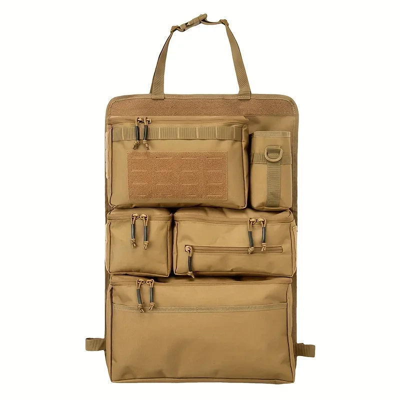 Multifunctionele bagage-organizer en opbergtas, tactische opbergtas voor achterbank in de auto, hangende achterbanktas