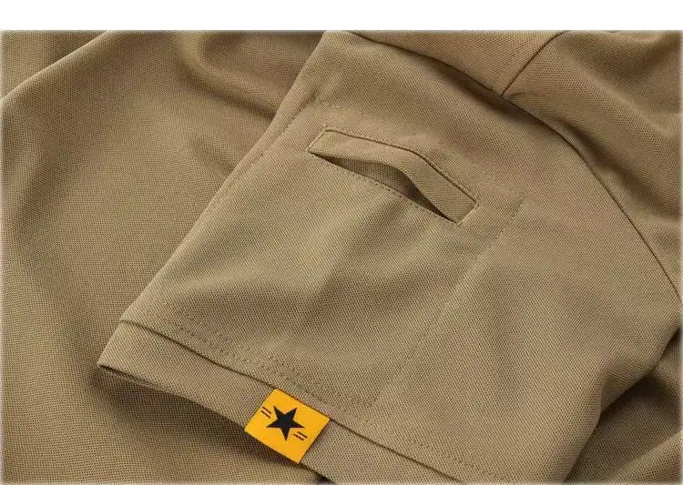 Sneldrogende trui voor heren, geborduurde shirts, zomer, oversized, ademende kleding, elastische effen camping, wandelen, klimmen, T-shirts