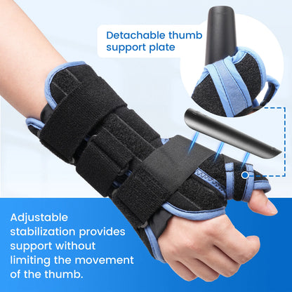 VELPEAU Polsspalk Medisch voor pijn in carpale tunnels, tendinitis en artritis, polsbrace met verstelbare duimsteun