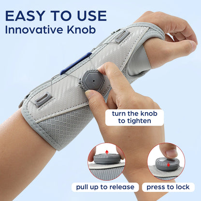 Carpaal Tunnel Polsbrace Ondersteuning Verstelbare Handbrace voor Mannen & Vrouwen Tendinitis Verstuikte Artritis Pijn Polsspalk Mouwen