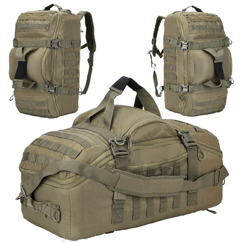 80L Grote Plunjezak Tactische Rugzak Outdoor Camping Zakken Molle Mannen Rugzakken Reistas voor Wandelen